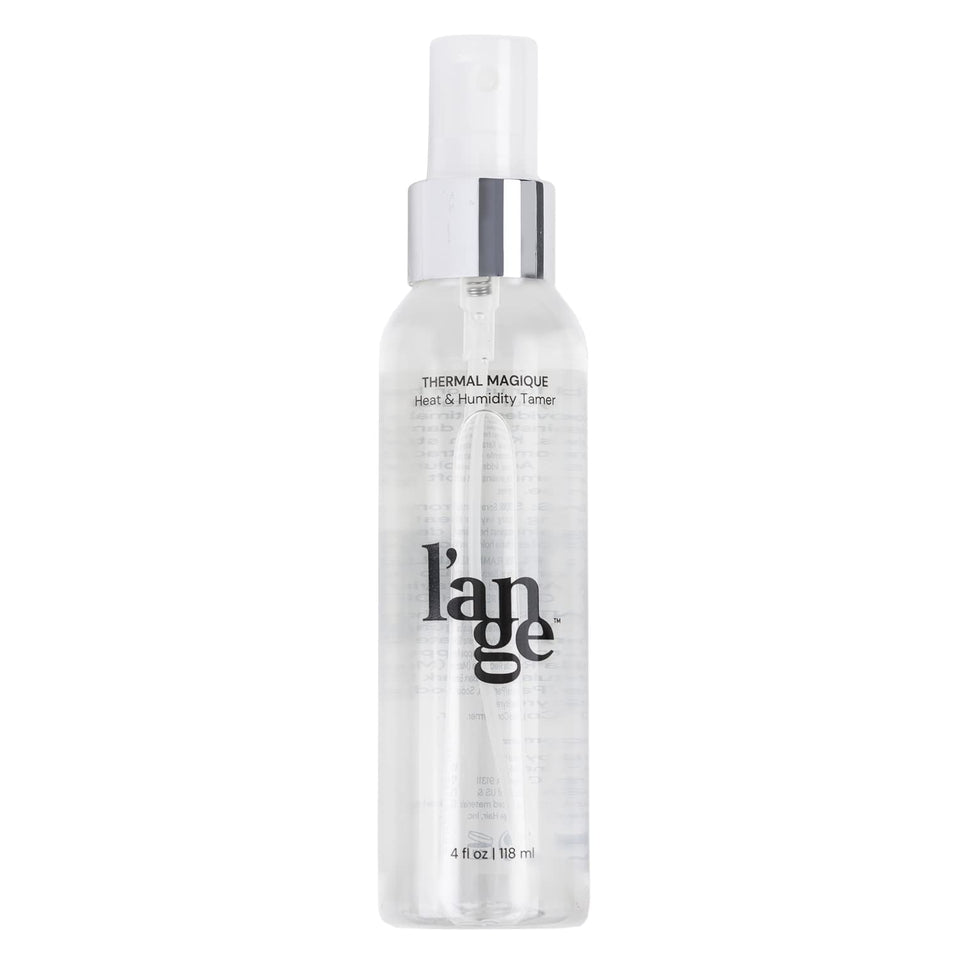 L'ANGE HAIR front bottle view showing label and 4 oz size benefit