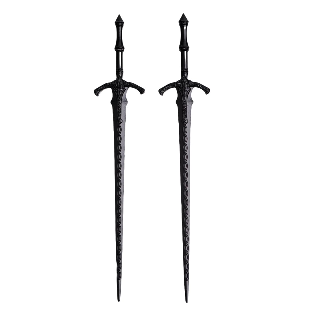 LANGHONG front packaging showing both black sword hair sticks and bag