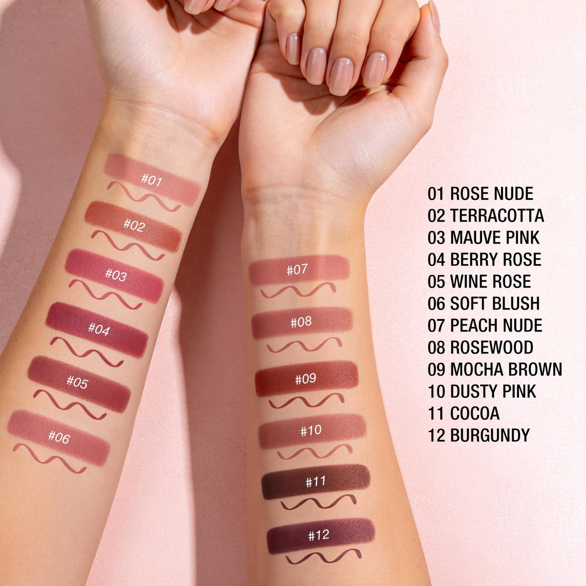 LANGMANNI angled lipstick bullet detail for smooth one-swipe coverage