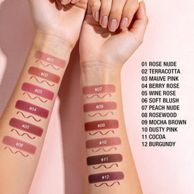 LANGMANNI angled lipstick bullet detail for smooth one-swipe coverage