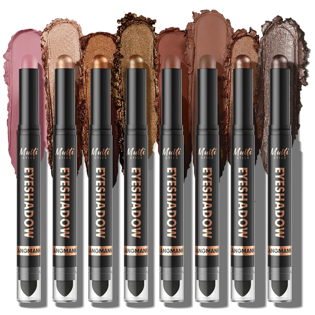 LANGMANNI front packaging showing eight dual-ended sticks and variety benefit