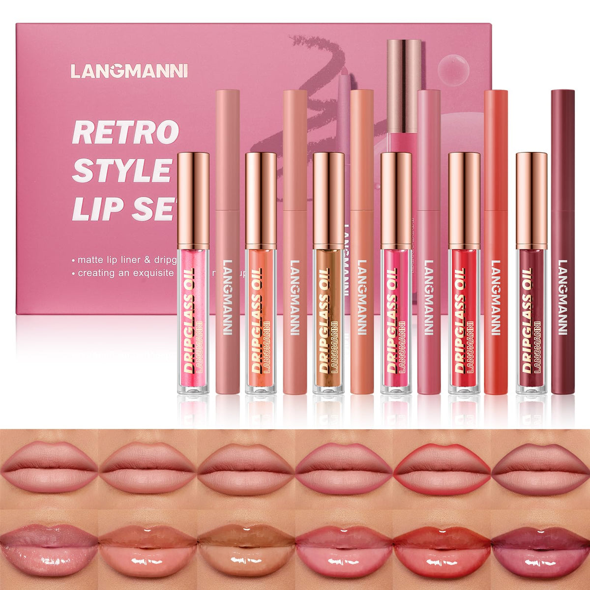 LANGMANNI front packaging showing full 12-piece set and gifting appeal