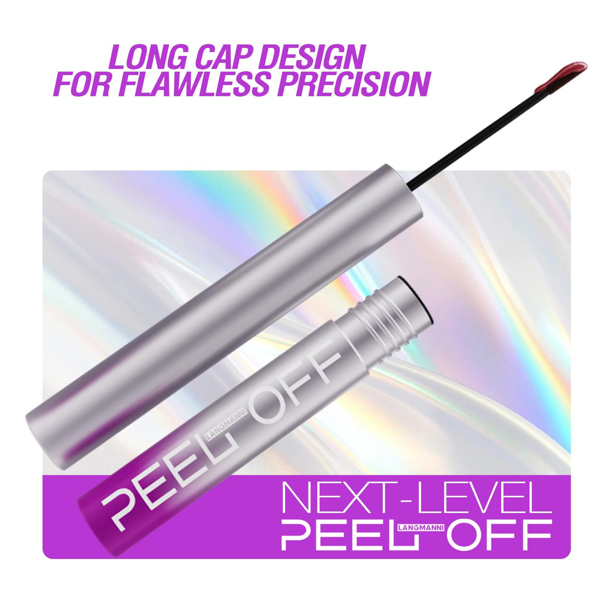 LANGMANNI ultra-fine brush tip close-up for precise lining