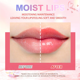 LANGMANNI lip oil in a lifestyle setup, perfect daily beauty boost