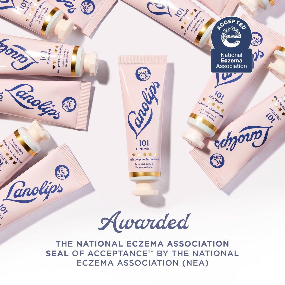 Lanolips jar inside a travel bag showing on-the-go multipurpose use