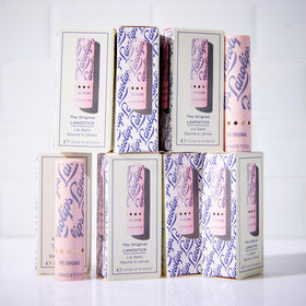 Lanolips Lanostick used outdoors protecting lips from wind and dryness
