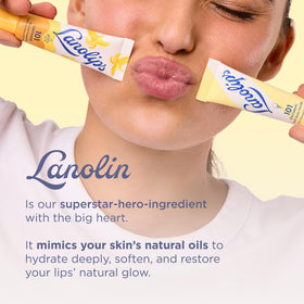 Lanolips applying ointment to cuticles to soften and protect skin