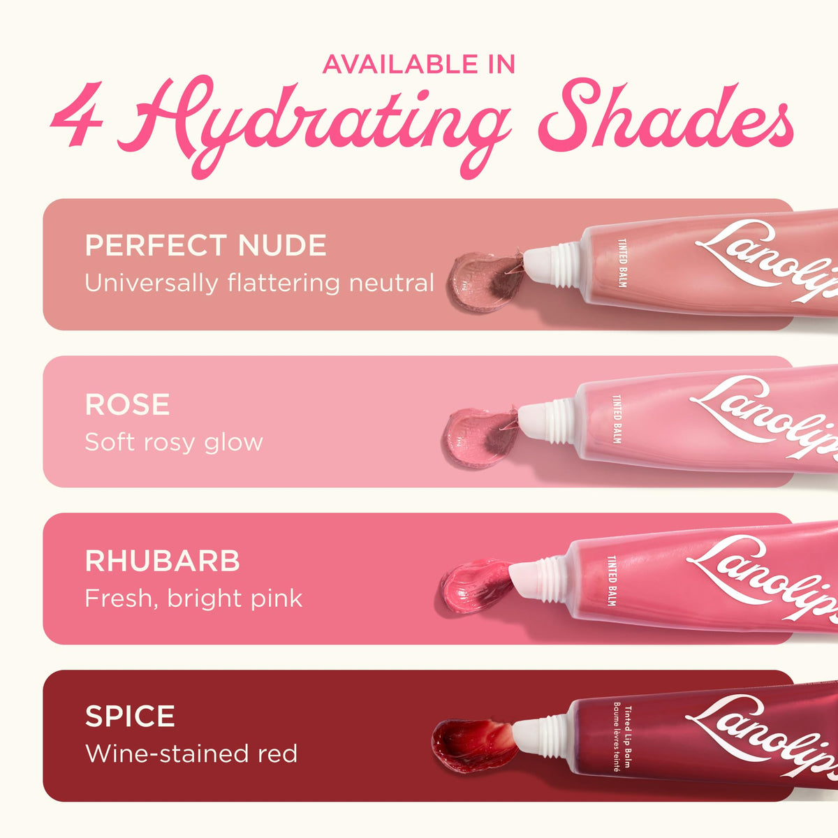 Lanolips next to a coin showing compact 12.5g size for portability