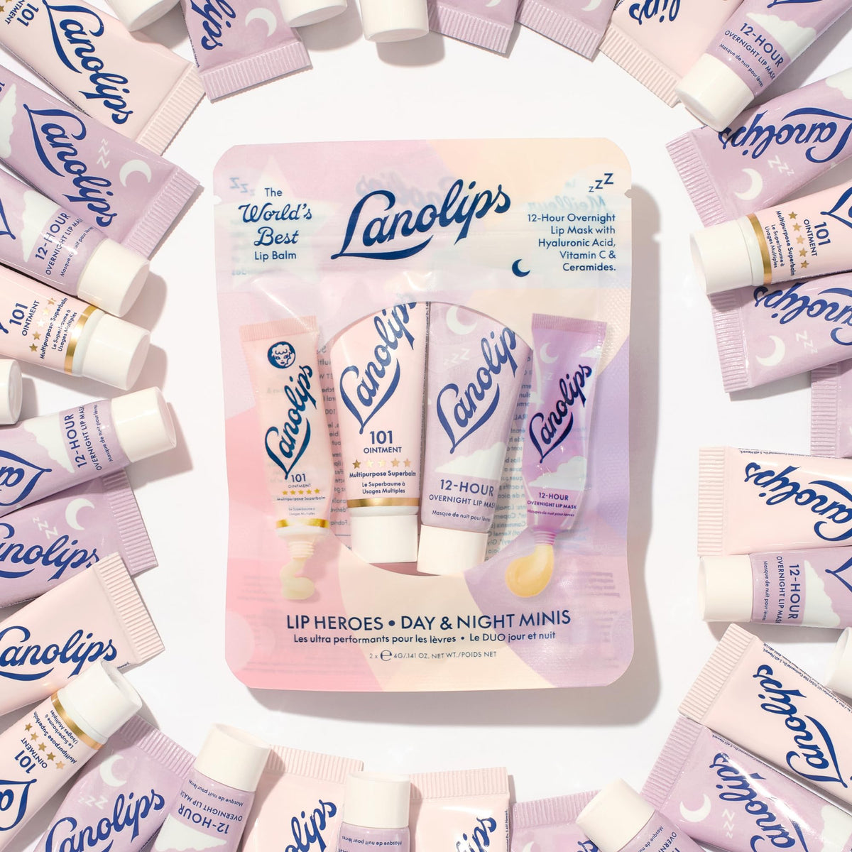 lanolips close-up texture of dense 101 ointment demonstrating rich hydration
