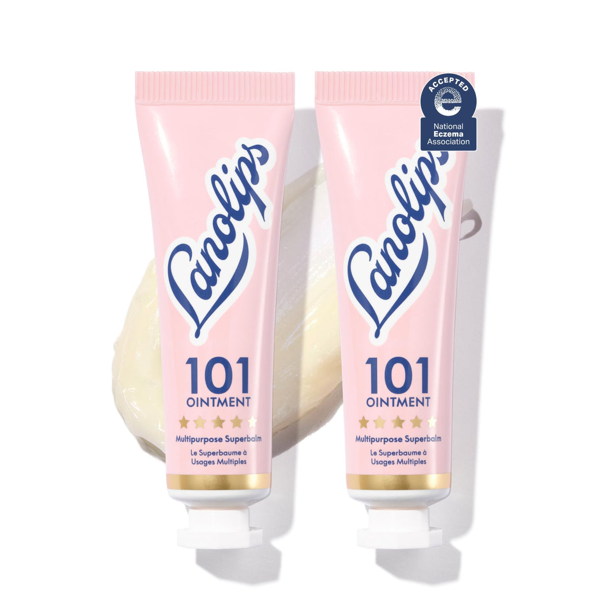 Lanolips tin front packaging showing brand and balm for easy identification and travel convenience