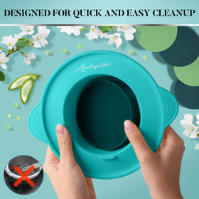 LANSLEYWAX wax applied in bikini area demonstrating gentle grip
