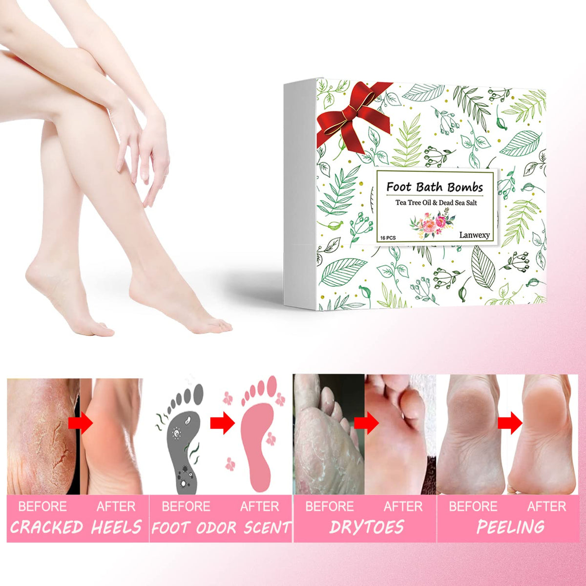 Lanwexy individually wrapped bombs highlighting freshness and easy gifting
