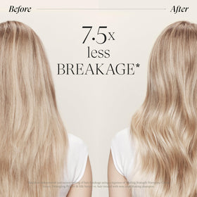 L’ANZA label close-up showing ingredient focus and strengthening benefit