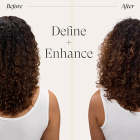 L’ANZA Curl Whirl styled diffused curls showing enhanced definition