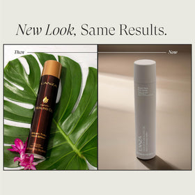 L’ANZA nozzle close-up emitting fine mist for even coverage and brushable hold