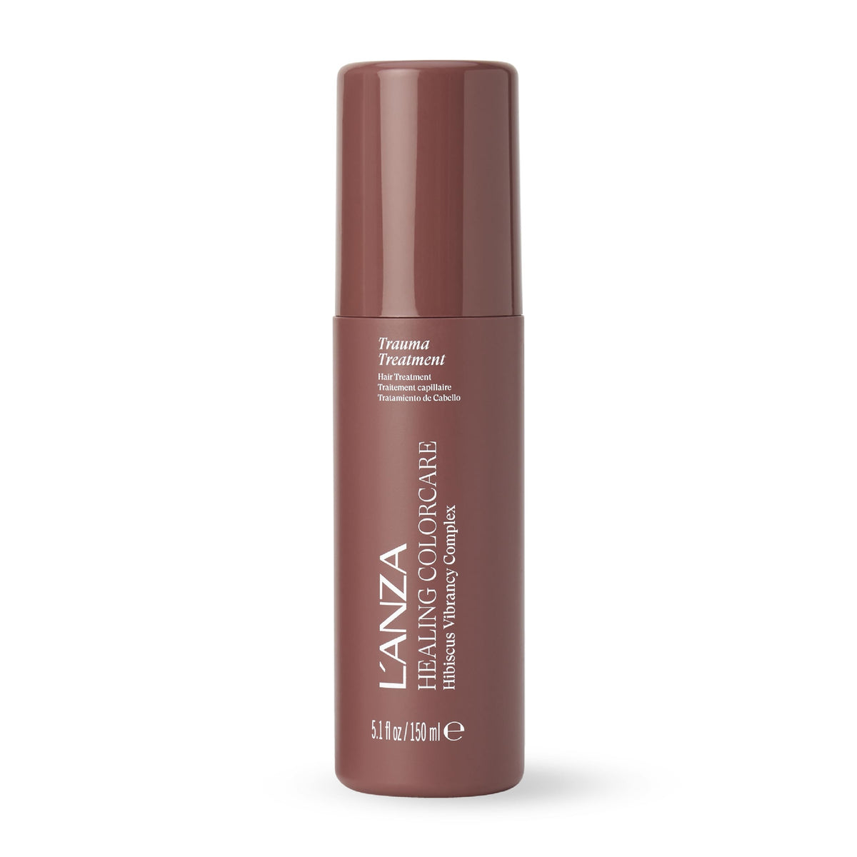 L’ANZA front packaging showing bottle and branding, conveys trusted color care