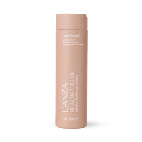 L’ANZA front bottle view showing product label and volumizing promise