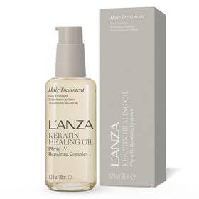 L’ANZA front bottle image showing product and brand, highlights repair benefits