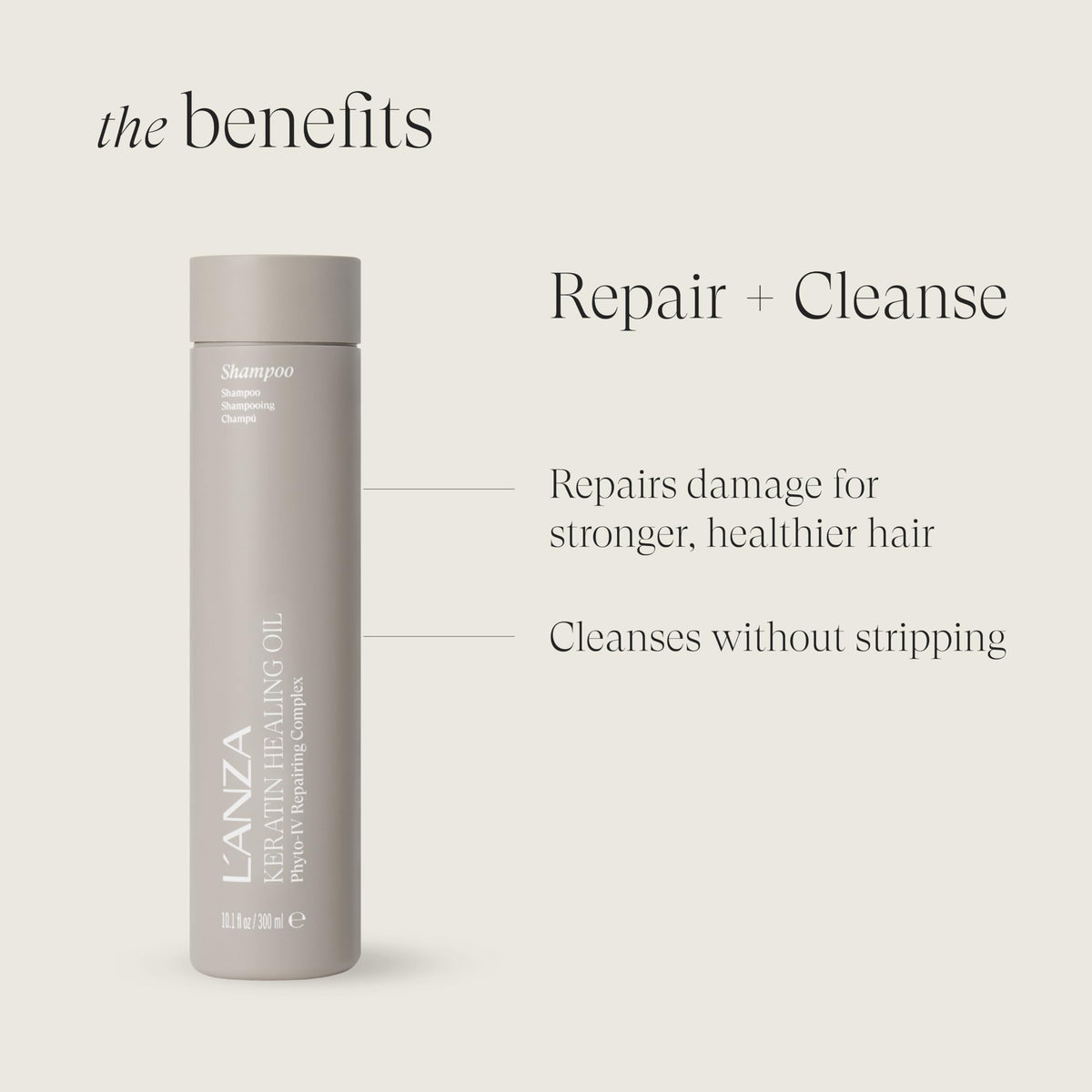 L’ANZA pump and cap detail highlighting easy dispensing and control