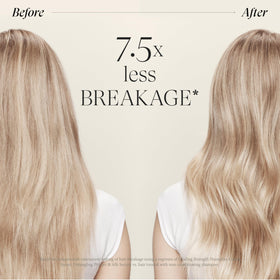 L’ANZA finished hair showing glossy shine and tamed frizz on styled curls