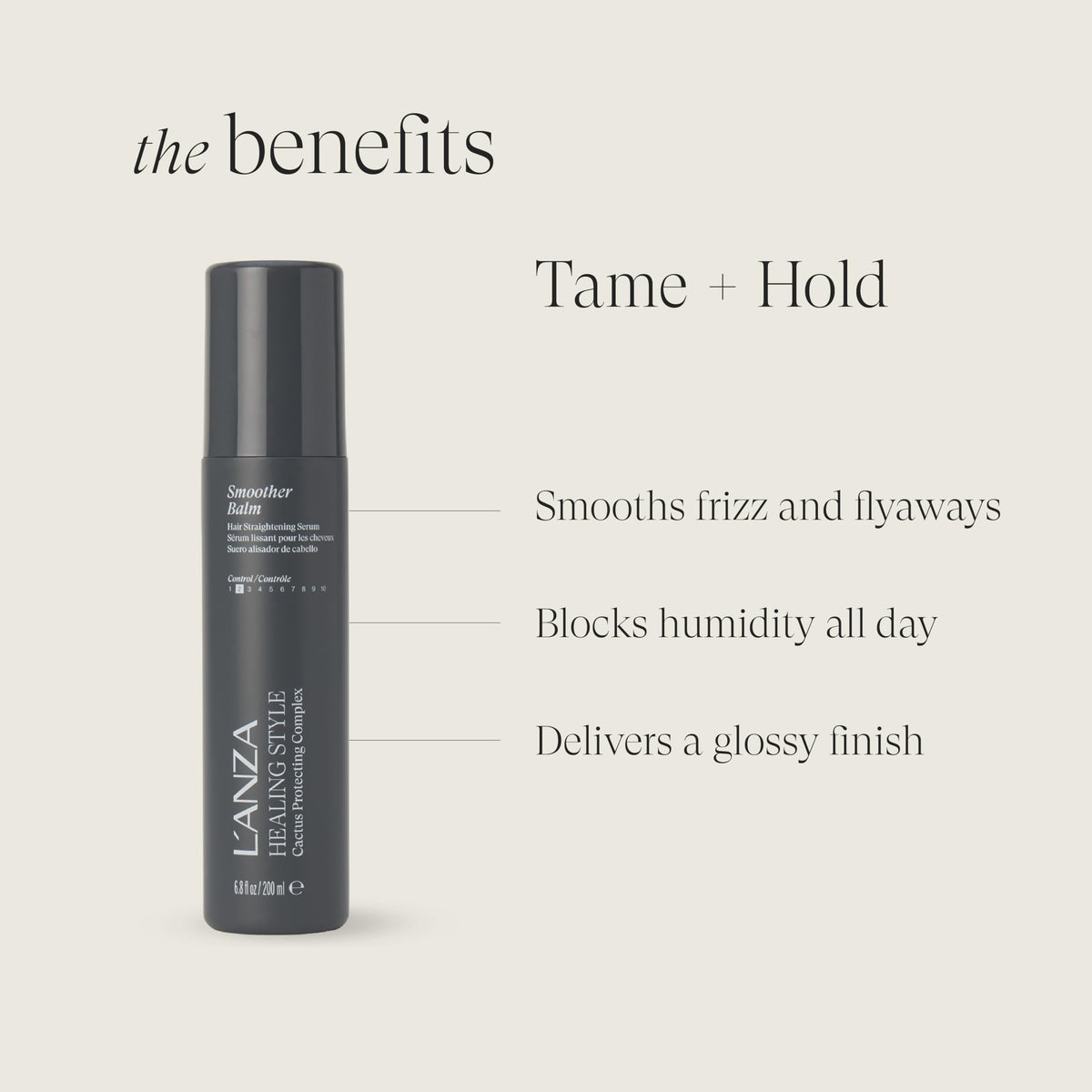 L’ANZA texture close-up highlighting lightweight balm and easy spread