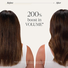 L’ANZA next to ruler showing 6.8 fl oz scale advantage