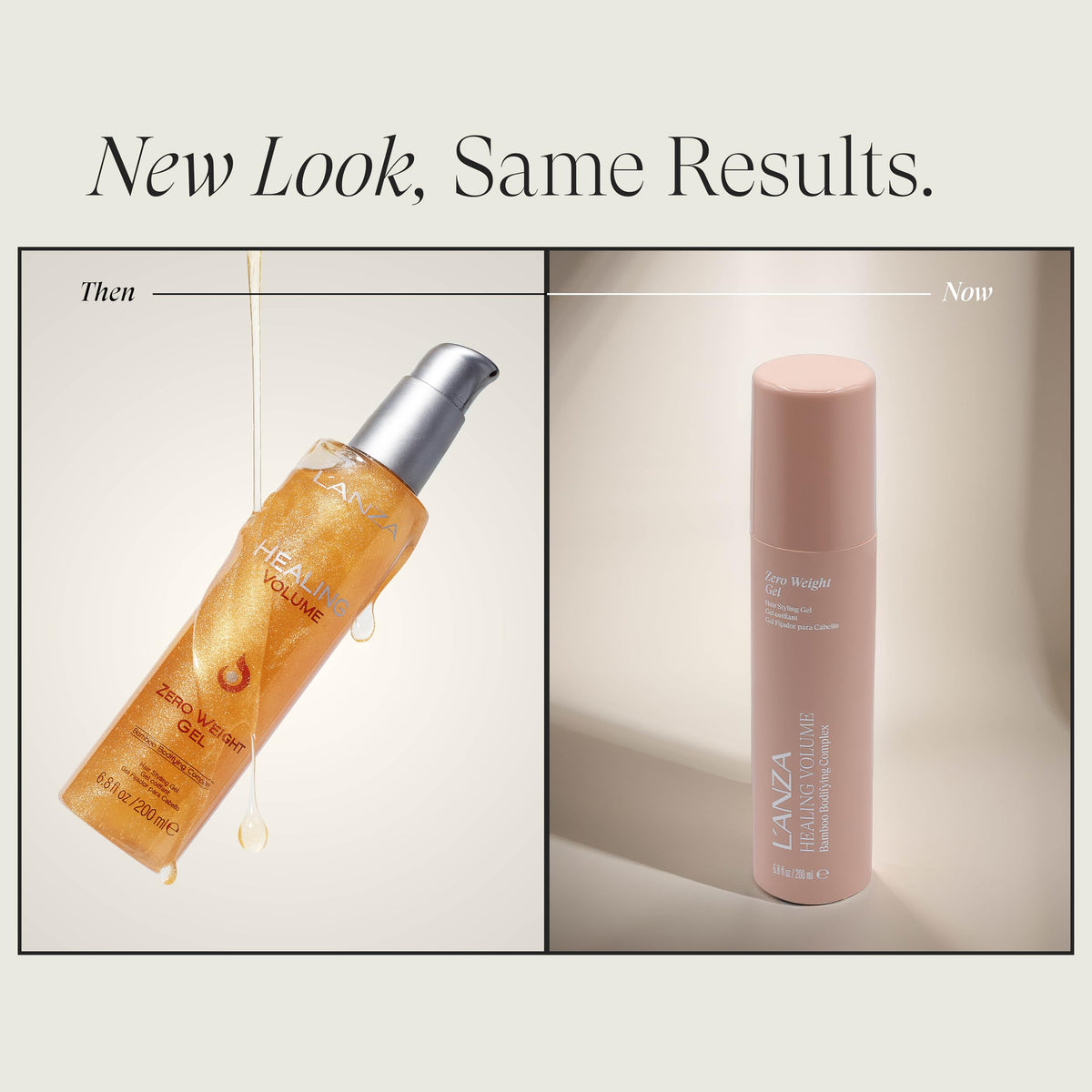 L’ANZA gel texture close-up emphasizing lightweight spreadability