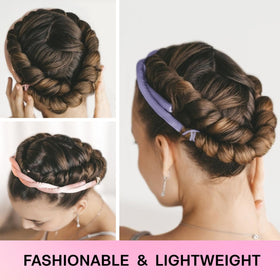 Lanzhire satin fabric close-up highlighting smooth texture to reduce hair friction