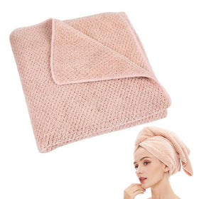 laojbaba front view lotus root pink towel showing full size and coverage benefit