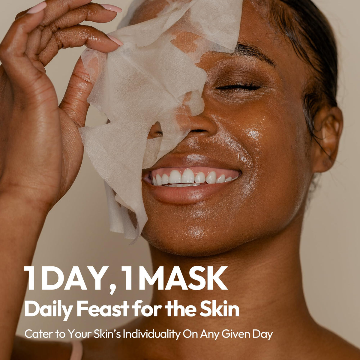 LAPCOS Milk Feel Pad close-up texture helps gentle exfoliation and cleansing