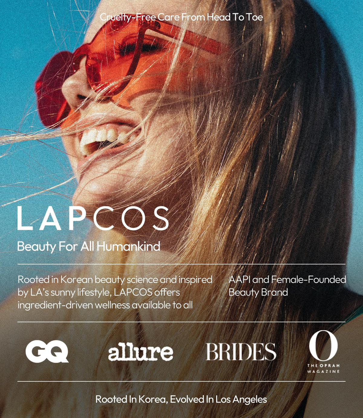 LAPCOS serum dispensed from dropper highlighting concentrated collagen peptide essence