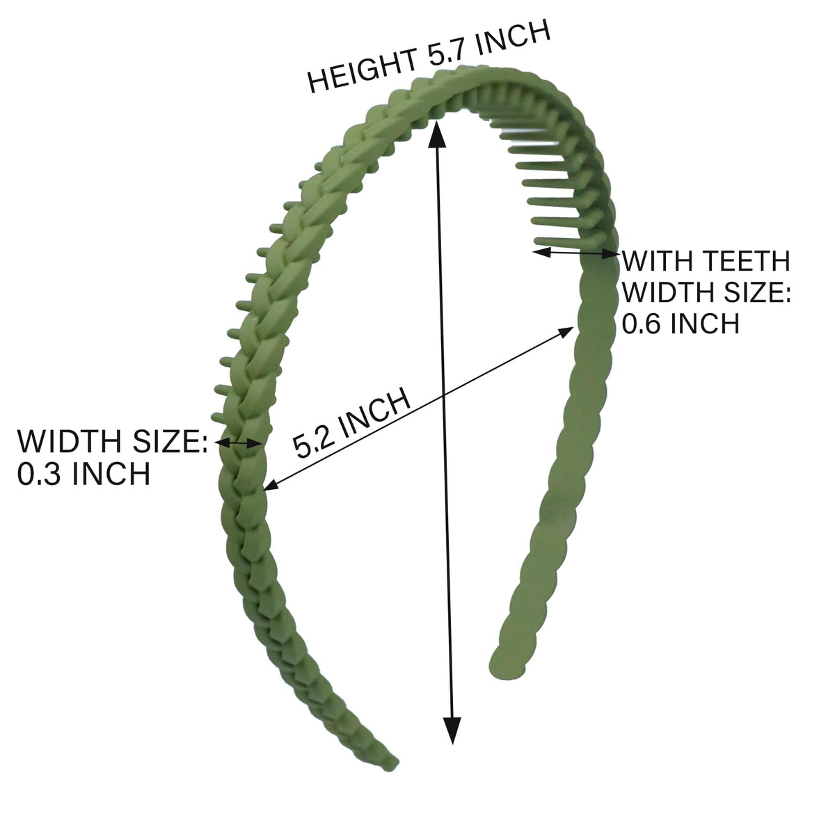 LAPOHI ten headbands laid flat displaying color range for styling variety benefit