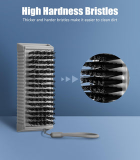 Larbois close-up of thick hard-wearing bristles demonstrating deep-scrub effectiveness