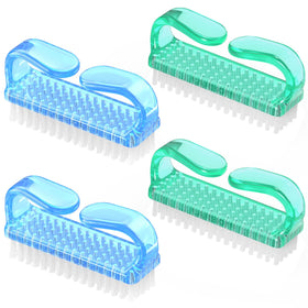 Larbois front view of four-pack showing handles and bristles for efficient cleaning