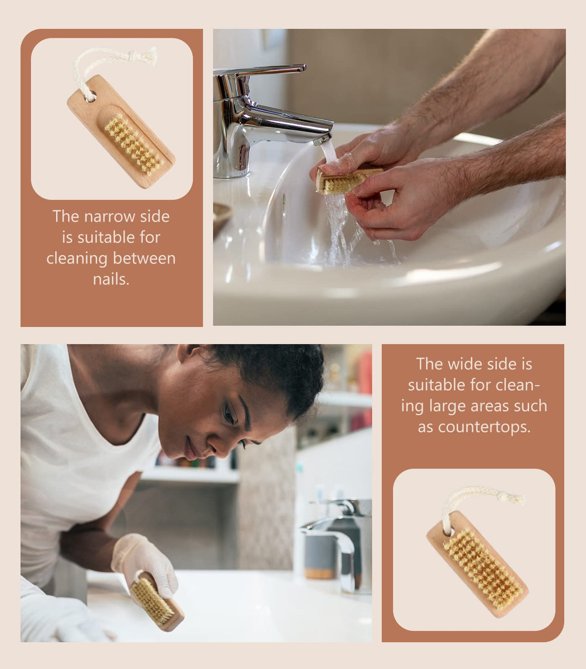 Larbois brush beside toothpaste shows compact scale for travel convenience