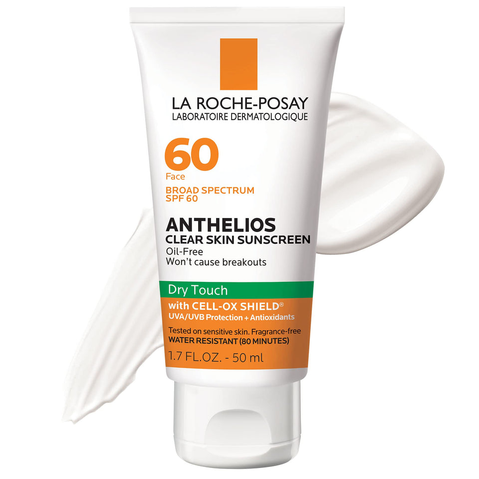 La Roche-Posay front packaging showing SPF 60 and matte finish benefits