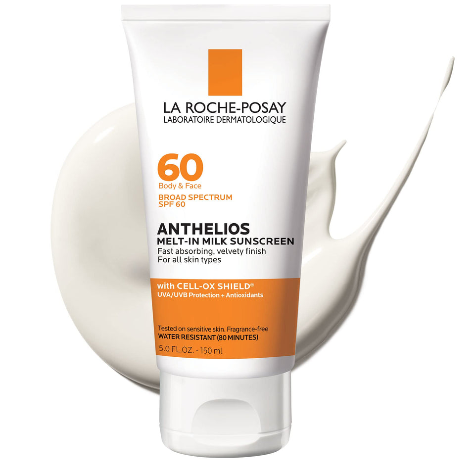 La Roche-Posay front packaging showing SPF60 and broad protection benefit