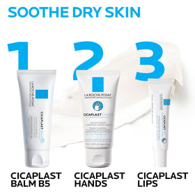 La Roche-Posay open cap with balm tip showing easy targeted application