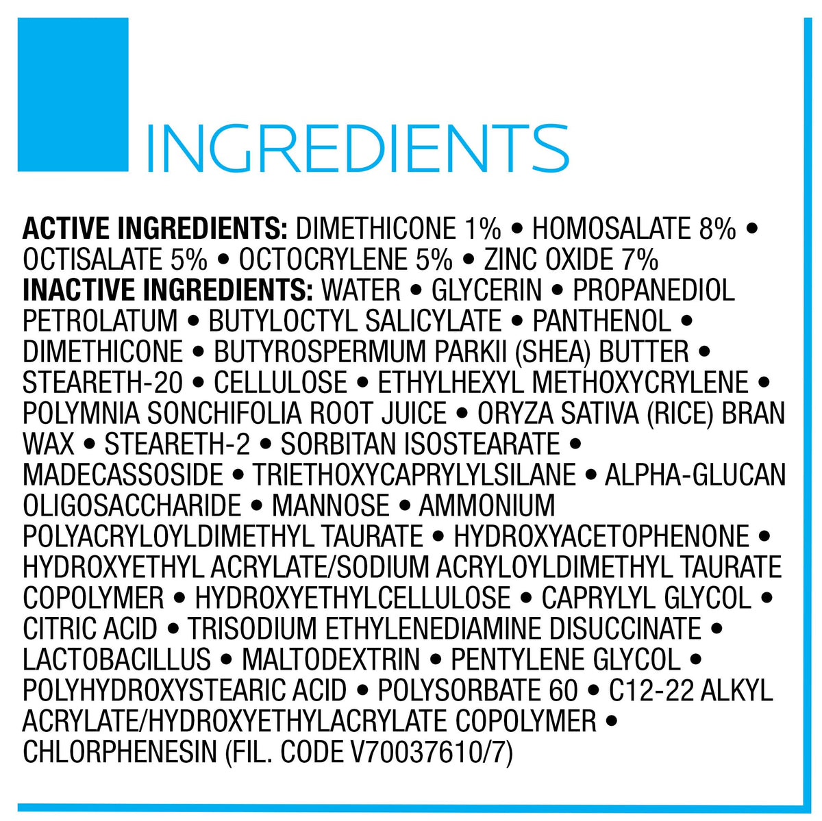 La Roche-Posay family use showing safe application for kids and adults