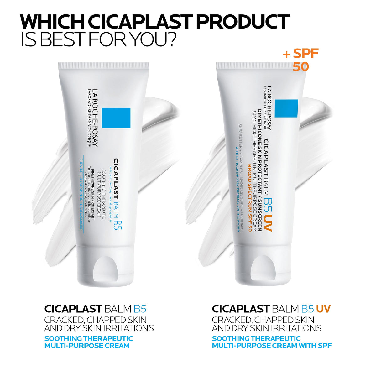 La Roche-Posay tube label detail highlighting ingredients and SPF