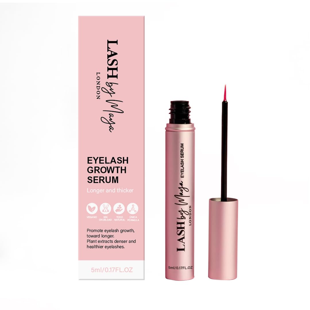 LASH by Maya LONDON front packaging showing product and benefits