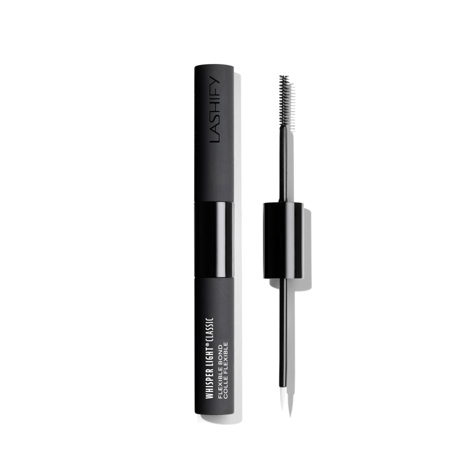Lashify Whisper Light Classic front tube showing dual-sided design and benefits
