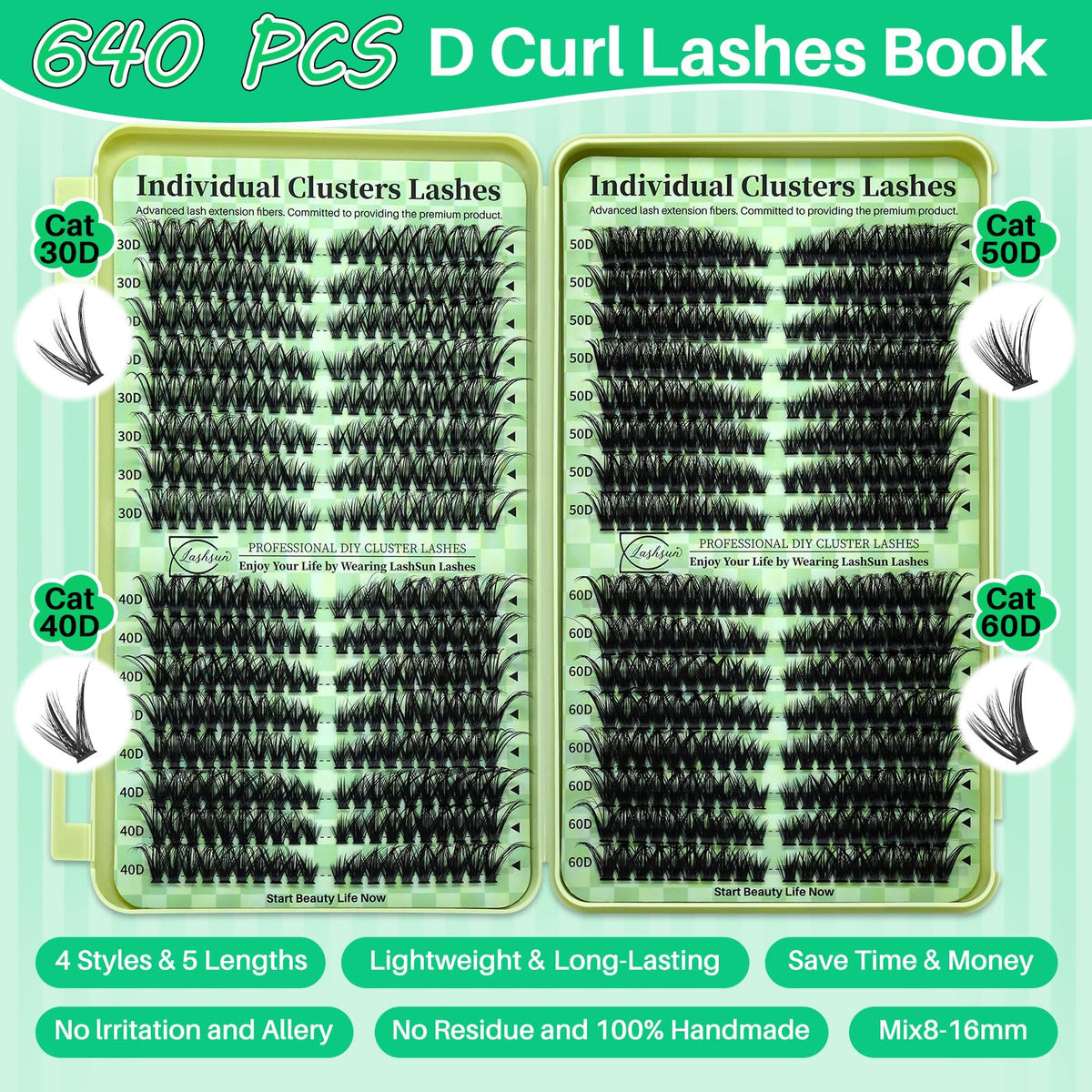 LASHSUN lash bond and seal tubes displayed to show reliable water-resistant hold
