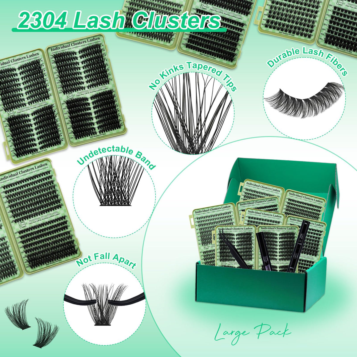 LASHSUN lifestyle evening look highlighting dramatic cat-eye effect for events
