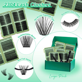 LASHSUN lifestyle evening look highlighting dramatic cat-eye effect for events