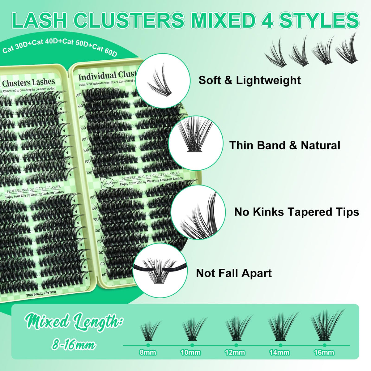 LASHSUN kit packed in a travel makeup bag showing portability and quick touch-ups