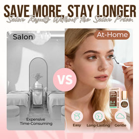 LASHVIEW 5ml capacity scale comparison highlighting compact size for salon use