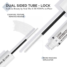 LASHVIEW applying Bond like mascara for precise cluster lash placement and control