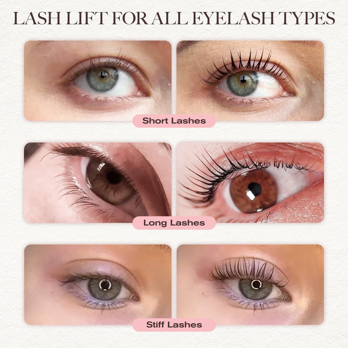 LASHVIEW instruction manual page photographed to show step-by-step guidance