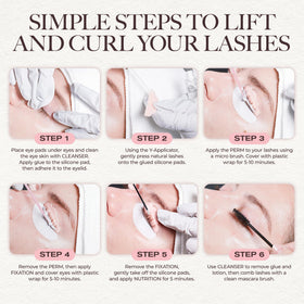 LASHVIEW professional salon use photo showing technician applying lift for reliability